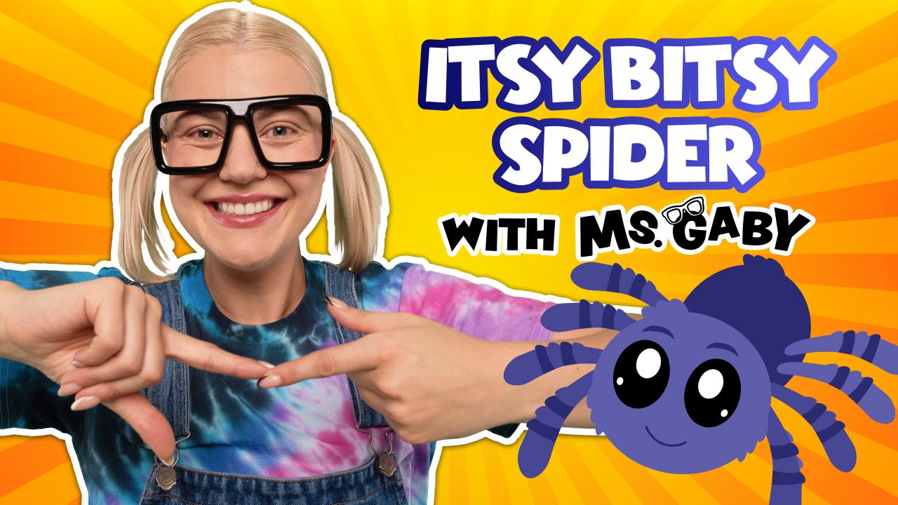 Kidoodle.TV - The Itsy Bitsy Spider - With Ms. Gaby