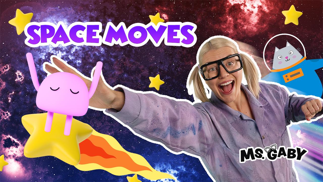 Kidoodle.TV - Space Moves - With Ms. Gaby